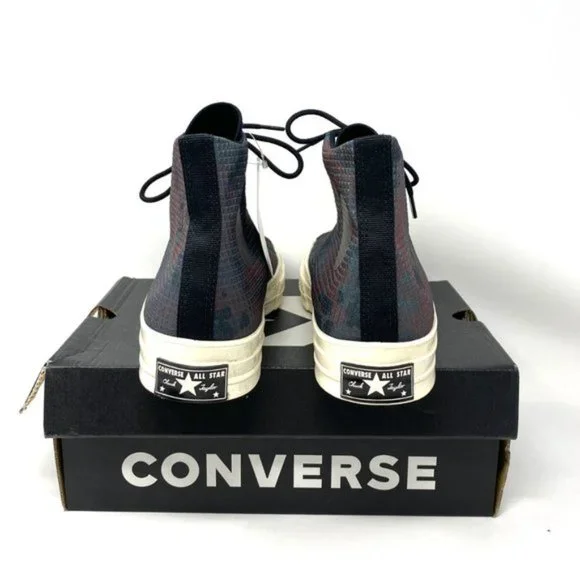 💖MEGA SALE💖Converse 170903C CHUCK 70 Women's 9.5 SEAM Black Terracotta Canvas - Picture 3 of 9